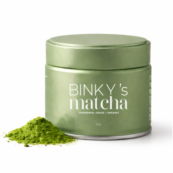 Binky’s Matcha – Ceremonial Matcha Tin
